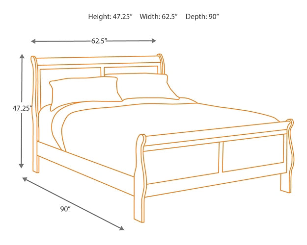 Alisdair  Sleigh Bed