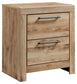 Hyanna Two Drawer Night Stand