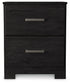 Belachime Two Drawer Night Stand