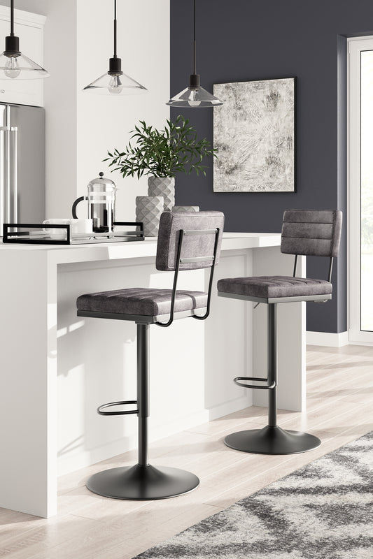 Strumford Tall Swivel Barstool (2/CN)