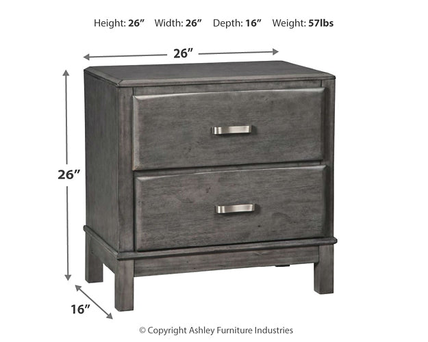 Caitbrook  Storage Bed With 8 Storage Drawers With Mirrored Dresser, Chest And 2 Nightstands