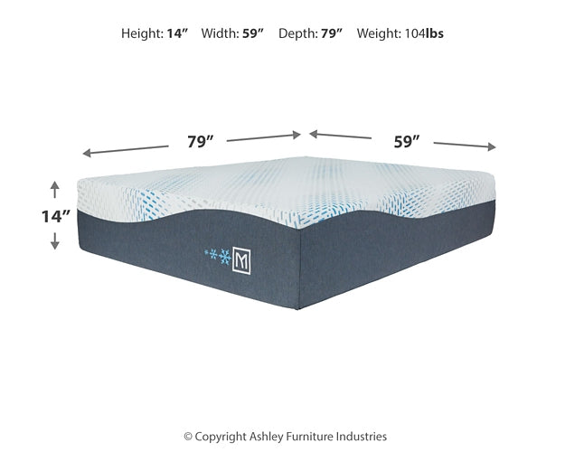 Millennium Cushion Firm Gel Memory Foam Hybrid  Mattress