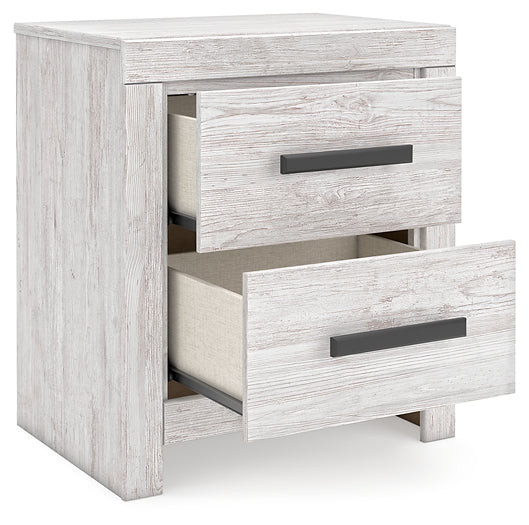 Cayboni Two Drawer Night Stand