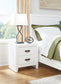 Binterglen Queen Panel Bed with Mirrored Dresser, Chest and 2 Nightstands