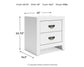 Binterglen King Panel Bed with Mirrored Dresser, Chest and 2 Nightstands