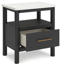 Load image into Gallery viewer, Cadmori King Upholstered Panel Bed with Dresser and 2 Nightstands
