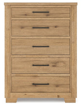 Load image into Gallery viewer, Galliden King Panel Bed with Mirrored Dresser, Chest and 2 Nightstands
