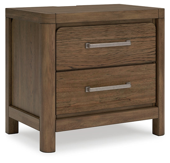 Cabalynn California King Panel Bed with Dresser, Chest and Nightstand