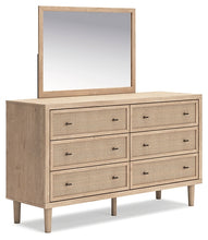 Load image into Gallery viewer, Cielden Queen Panel Bed with Mirrored Dresser, Chest and Nightstand
