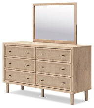 Load image into Gallery viewer, Cielden Queen Panel Bed with Mirrored Dresser, Chest and Nightstand
