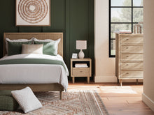 Load image into Gallery viewer, Cielden Queen Panel Bed with Mirrored Dresser, Chest and Nightstand
