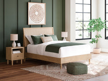 Load image into Gallery viewer, Cielden Queen Panel Bed with Mirrored Dresser, Chest and Nightstand
