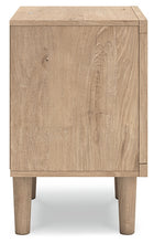 Load image into Gallery viewer, Cielden King Panel Headboard with Mirrored Dresser and Nightstand
