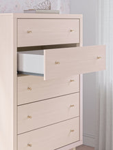 Load image into Gallery viewer, Wistenpine Full Upholstered Panel Bed with Mirrored Dresser and Chest
