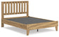 Bermacy Full Platform Panel Bed with Dresser and Nightstand