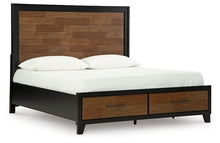 Load image into Gallery viewer, Kraeburn California King Panel Storage Bed
