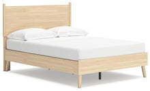 Load image into Gallery viewer, Cabinella Full Platform Panel Bed with Dresser and 2 Nightstands
