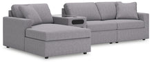 Load image into Gallery viewer, Modmax 4-Piece Sectional with Chaise and Audio Console
