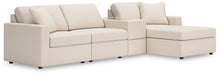 Load image into Gallery viewer, Modmax 4-Piece Sectional with Chaise and Storage Console
