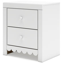 Load image into Gallery viewer, Mollviney Full Panel Headboard with Mirrored Dresser and Nightstand
