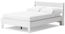 Load image into Gallery viewer, Socalle Full Panel Platform Bed with 2 Nightstands
