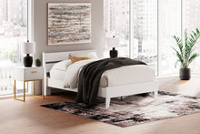 Load image into Gallery viewer, Socalle Full Panel Platform Bed with 2 Nightstands
