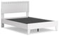 Hallityn Full Panel Platform Bed with Dresser and 2 Nightstands