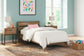 Deanlow Twin Platform Panel Bed with Dresser and Nightstand