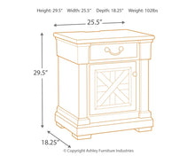 Load image into Gallery viewer, Bolanburg California King Panel Bed with Mirrored Dresser and 2 Nightstands
