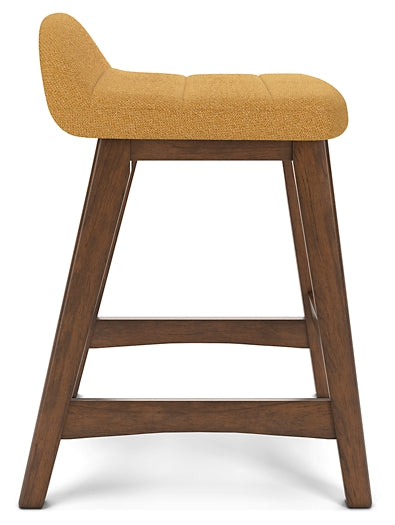 Lyncott Upholstered Barstool (2/CN)