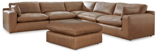 Emilia 5-Piece Sectional with Ottoman