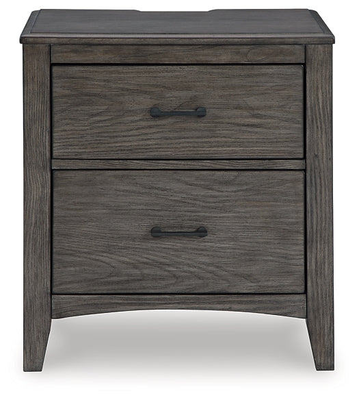 Montillan Two Drawer Night Stand