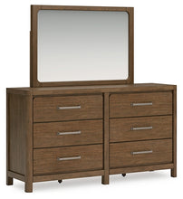 Load image into Gallery viewer, Cabalynn King Upholstered Bed with Mirrored Dresser, Chest and 2 Nightstands
