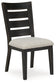 Galliden Dining UPH Side Chair (2/CN)