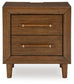 Lyncott Two Drawer Night Stand